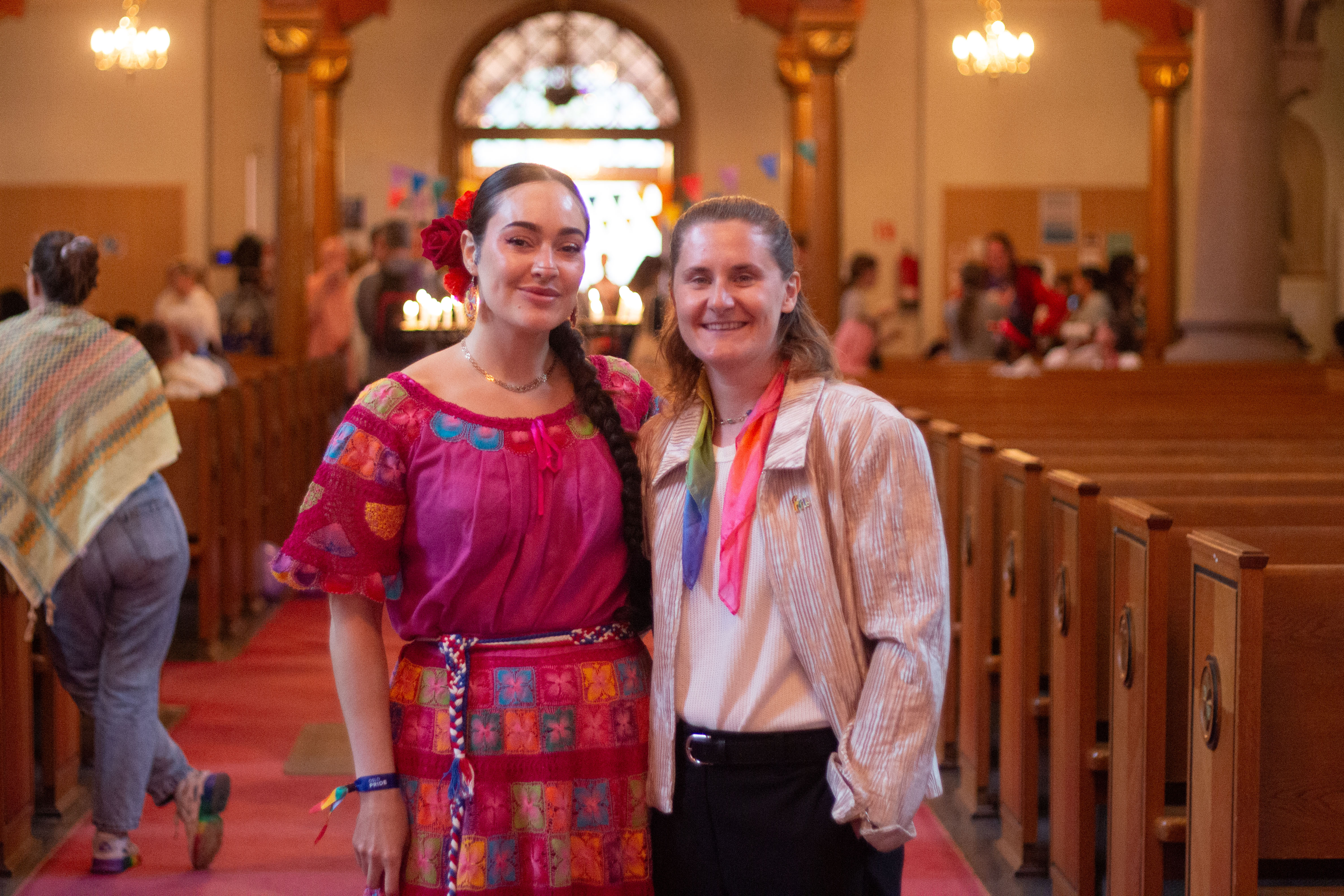 paret Grethe og Christine i Grønland kirke